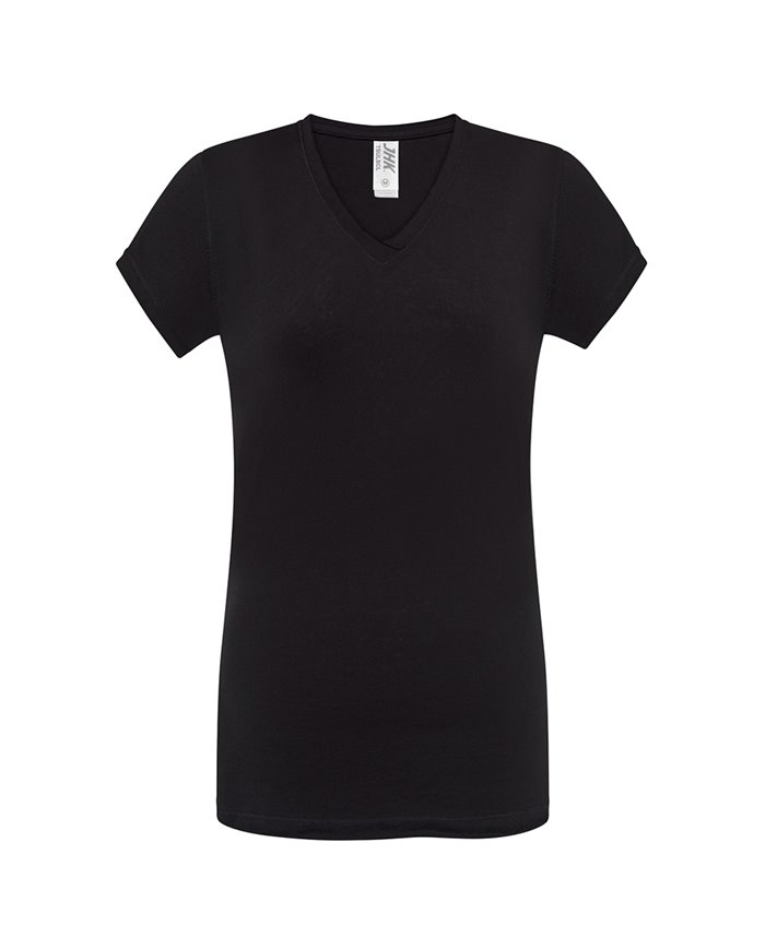 T-SHIRT DONNA MANICA CORTA COLLO A V URBAN SICILIA