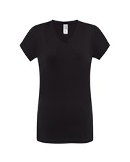 T-SHIRT DONNA MANICA CORTA COLLO A V URBAN SICILIA