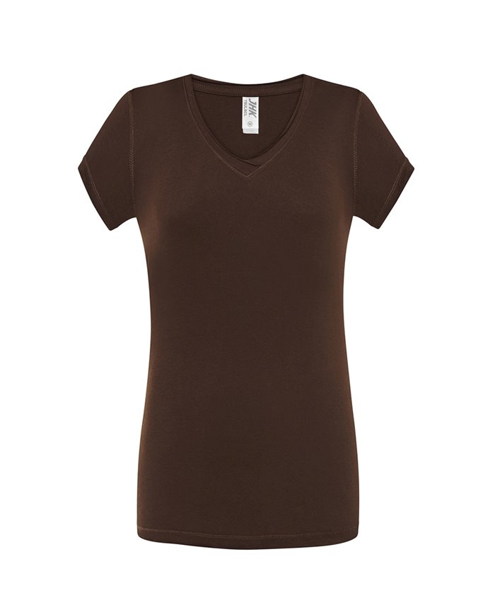T-SHIRT DONNA MANICA CORTA COLLO A V URBAN SICILIA