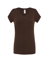 T-SHIRT DONNA MANICA CORTA COLLO A V URBAN SICILIA