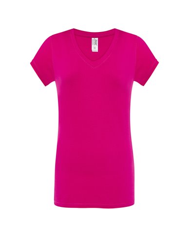 T-SHIRT DONNA MANICA CORTA COLLO A V URBAN SICILIA