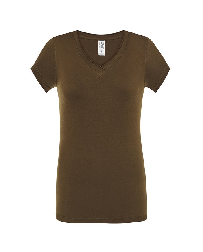 T-SHIRT DONNA MANICA CORTA COLLO A V URBAN SICILIA