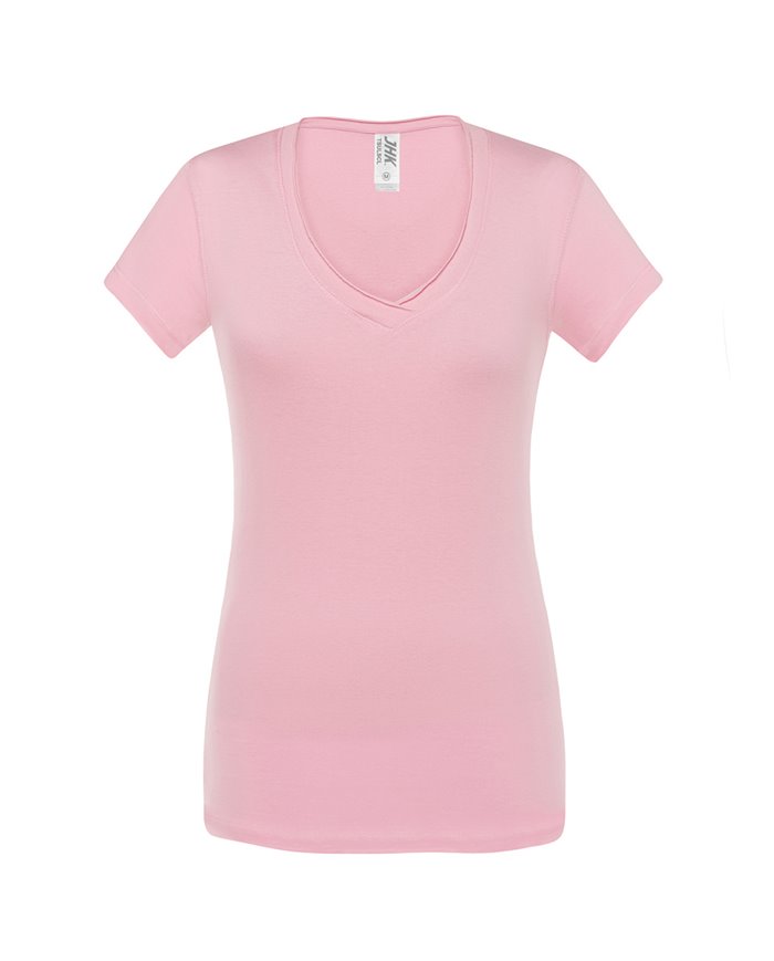 T-SHIRT DONNA MANICA CORTA COLLO A V URBAN SICILIA