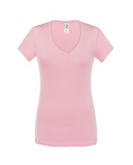 T-SHIRT DONNA MANICA CORTA COLLO A V URBAN SICILIA