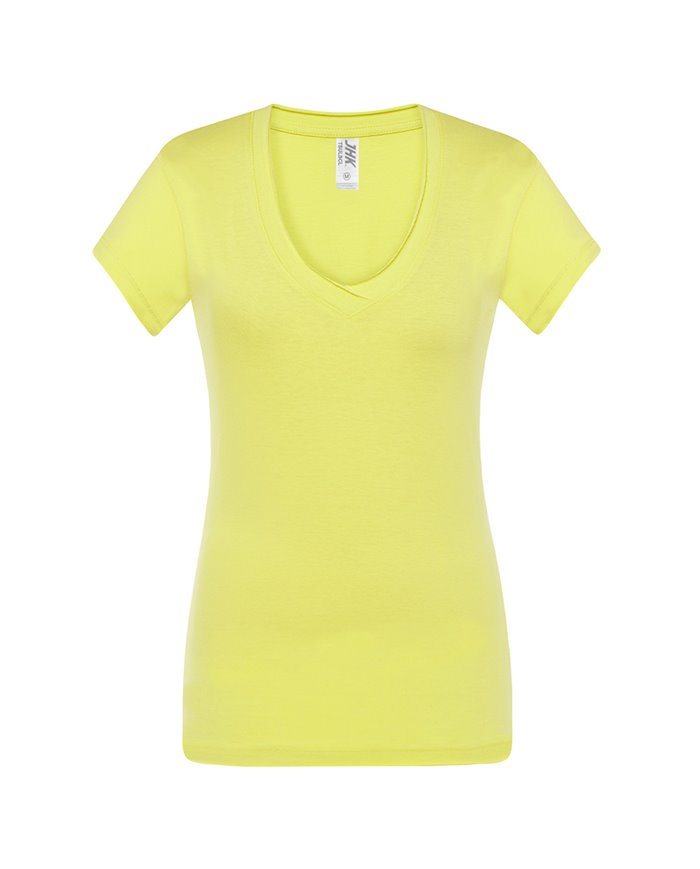 T-SHIRT DONNA MANICA CORTA COLLO A V URBAN SICILIA