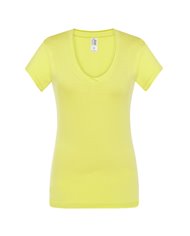 T-SHIRT DONNA MANICA CORTA COLLO A V URBAN SICILIA