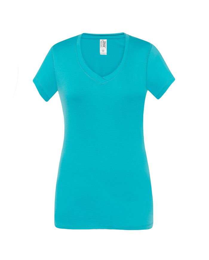 T-SHIRT DONNA MANICA CORTA COLLO A V URBAN SICILIA