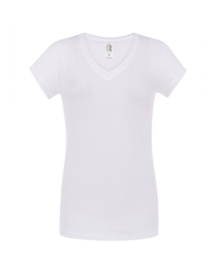 T-SHIRT DONNA MANICA CORTA COLLO A V URBAN SICILIA