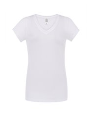 T-SHIRT DONNA MANICA CORTA COLLO A V URBAN SICILIA