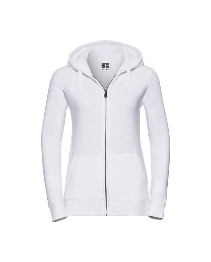 FELPA DONNA CAPPUCCIO E ZIP AUTHENTIC
