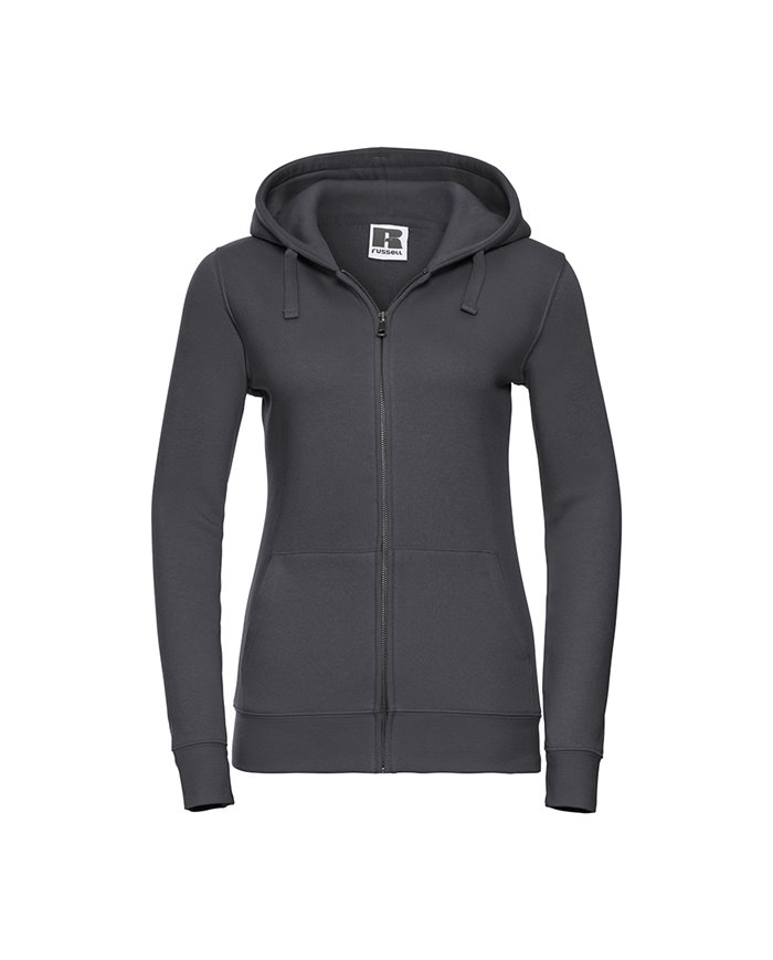 FELPA DONNA CAPPUCCIO E ZIP AUTHENTIC