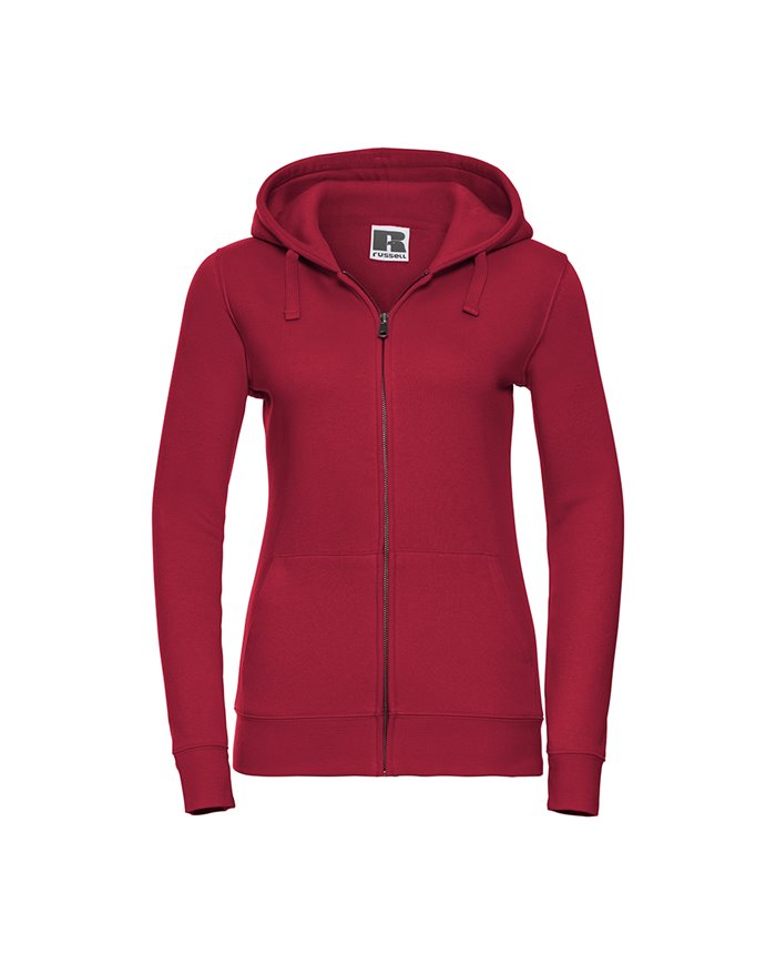 FELPA DONNA CAPPUCCIO E ZIP AUTHENTIC