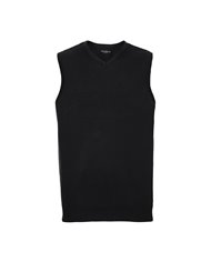 PULLOVER UNISEX SMANICATO COLLO A V