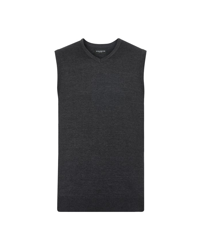 PULLOVER UNISEX SMANICATO COLLO A V