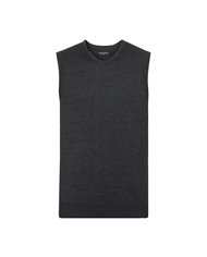 PULLOVER UNISEX SMANICATO COLLO A V