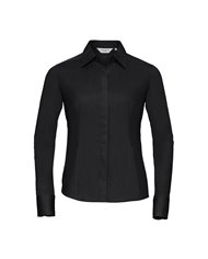 CAMICIA DONNA MANICA LUNGA POPELINE