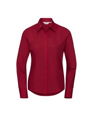 CAMICIA DONNA MANICA LUNGA POPELINE