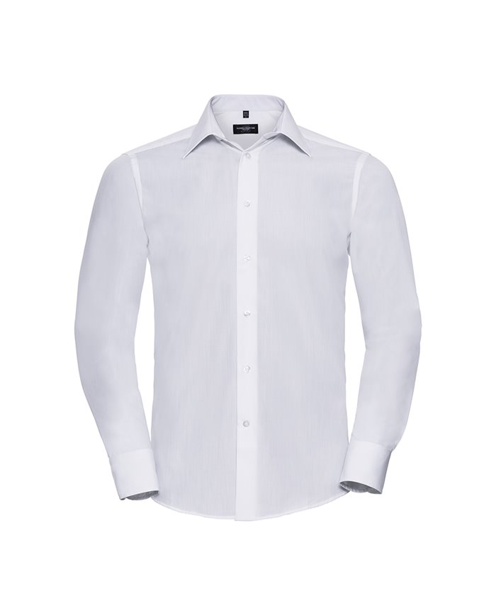 CAMICIA UOMO MANICA LUNGA POPELINE