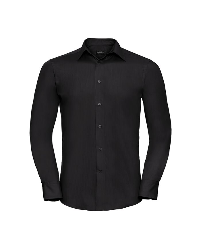 CAMICIA UOMO MANICA LUNGA POPELINE