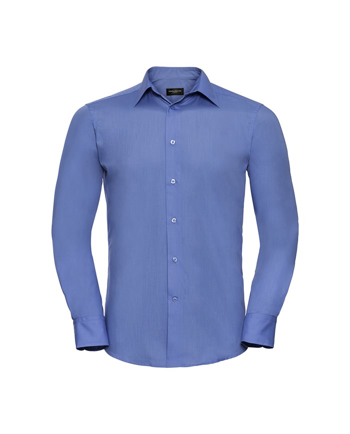 CAMICIA UOMO MANICA LUNGA POPELINE