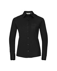 CAMICIA DONNA MANICA LUNGA POPELINE