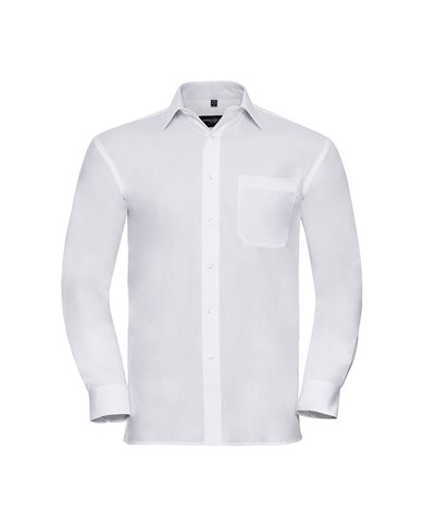 CAMICIA UOMO MANICA LUNGA POPELINE