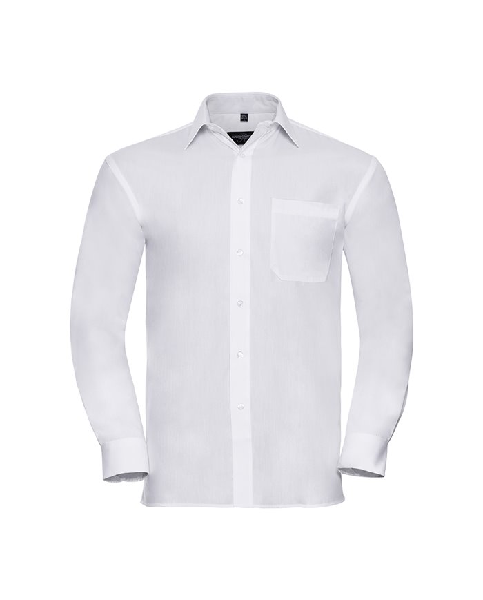 CAMICIA UOMO MANICA LUNGA POPELINE