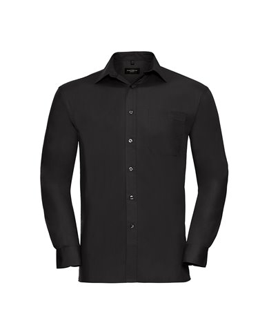 CAMICIA UOMO MANICA LUNGA POPELINE