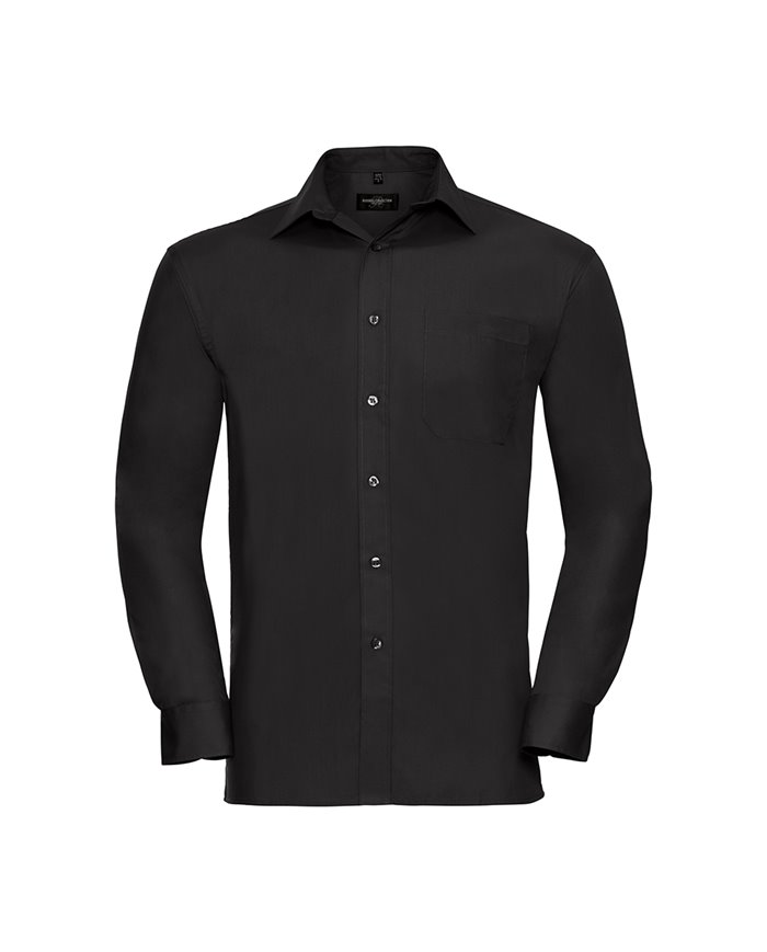 CAMICIA UOMO MANICA LUNGA POPELINE