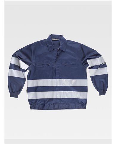 GIACCA DA LAVORO BANDE RIFRANGENTI