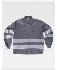 GIACCA DA LAVORO BANDE RIFRANGENTI