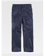 PANTALONE DA LAVORO MULTITASCHE CON FODERA IN PILE