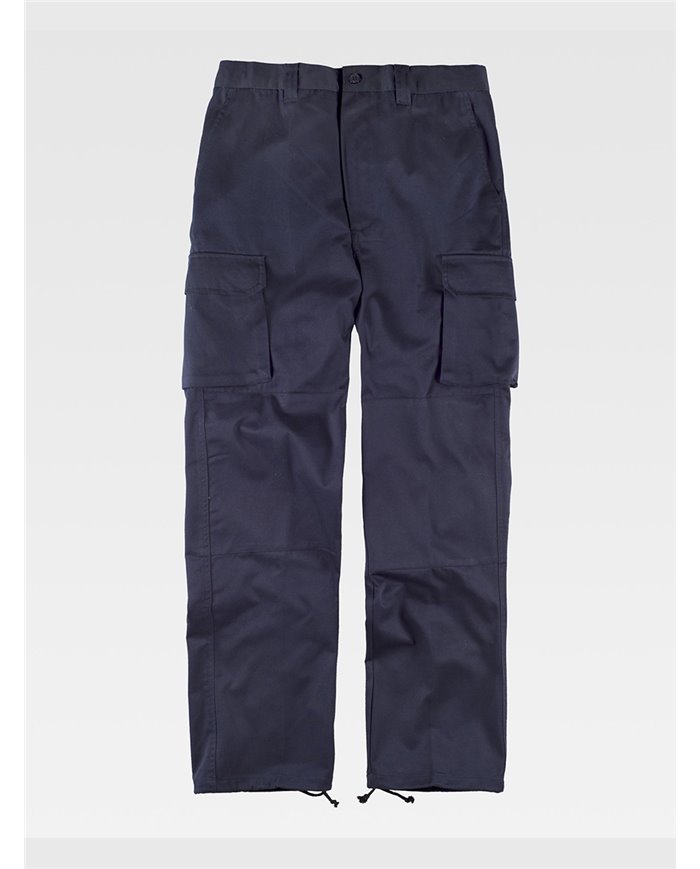 PANTALONE DA LAVORO MULTITASCHE ALTA RESISTENZA