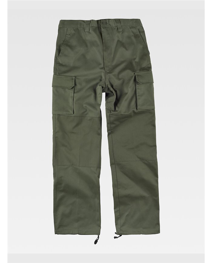 PANTALONE DA LAVORO MULTITASCHE ALTA RESISTENZA