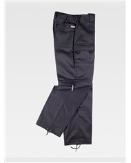 PANTALONE DA LAVORO MULTITASCHE GAMBE STACCABILI