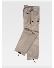 PANTALONE DA LAVORO MULTITASCHE GAMBE STACCABILI