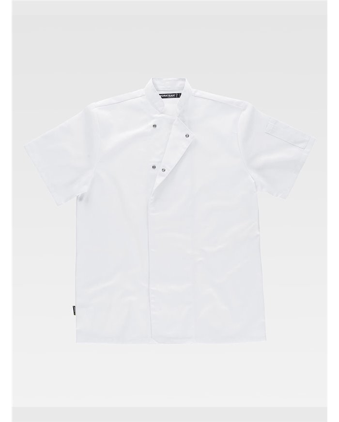 GIACCA CUOCO UNISEX MANICA CORTA LAVAGGIO 65Â°