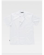 GIACCA CUOCO UNISEX MANICA CORTA LAVAGGIO 65Â°