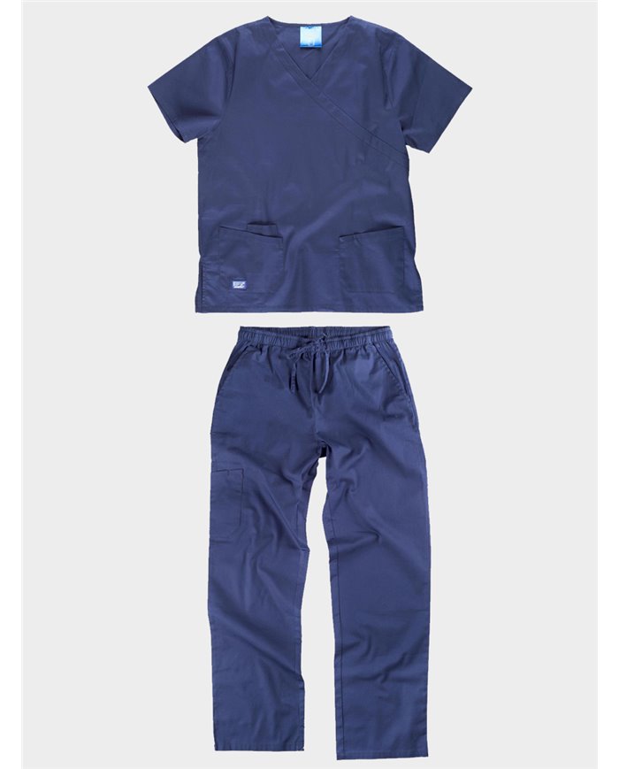 COMPLETO UNISEX CASACCA + PANTALONE TESSUTO ELASTICIZZATO