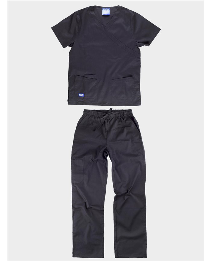 COMPLETO UNISEX CASACCA + PANTALONE TESSUTO ELASTICIZZATO