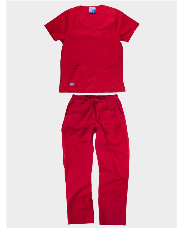 COMPLETO UNISEX CASACCA + PANTALONE TESSUTO ELASTICIZZATO