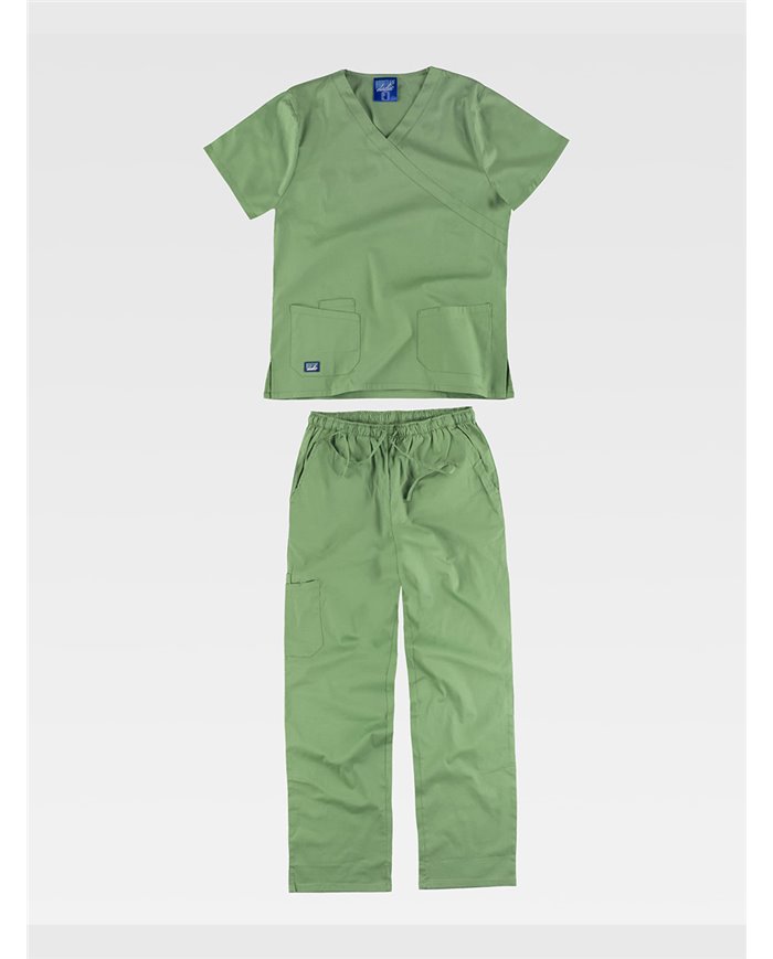 COMPLETO UNISEX CASACCA + PANTALONE TESSUTO ELASTICIZZATO