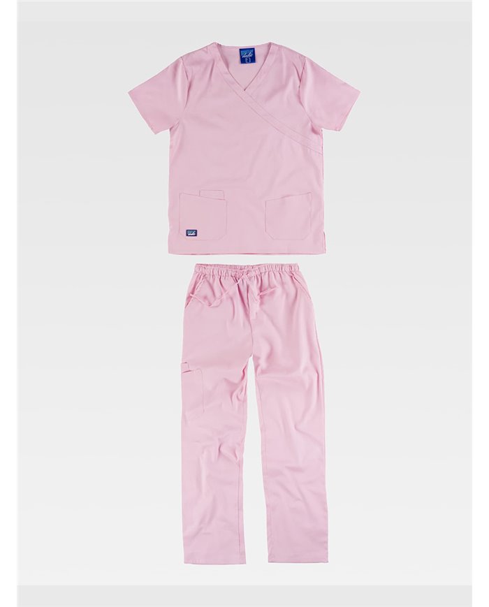 COMPLETO UNISEX CASACCA + PANTALONE TESSUTO ELASTICIZZATO