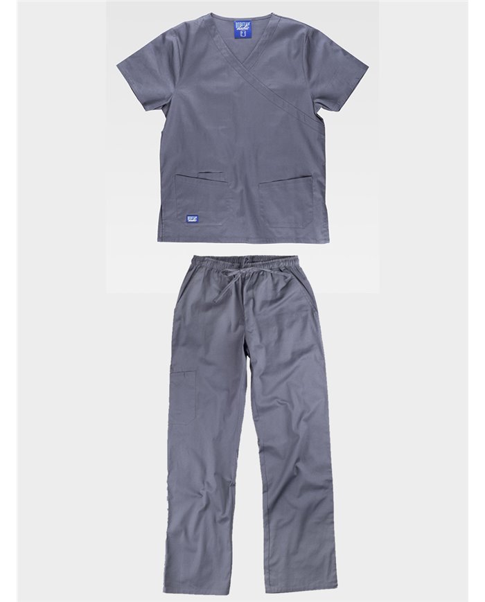 COMPLETO UNISEX CASACCA + PANTALONE TESSUTO ELASTICIZZATO