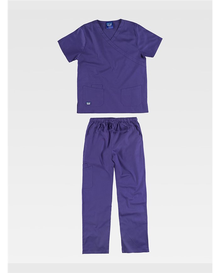 COMPLETO UNISEX CASACCA + PANTALONE TESSUTO ELASTICIZZATO