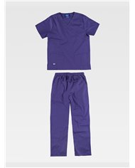 COMPLETO UNISEX CASACCA + PANTALONE TESSUTO ELASTICIZZATO