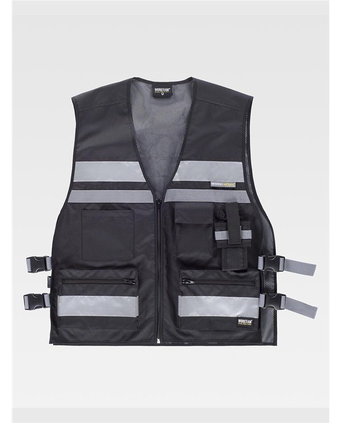 GILET UNISEX MULTITASCHE