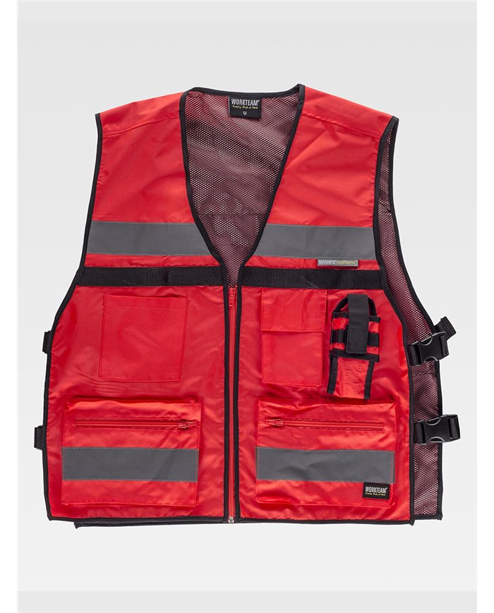 GILET UNISEX MULTITASCHE