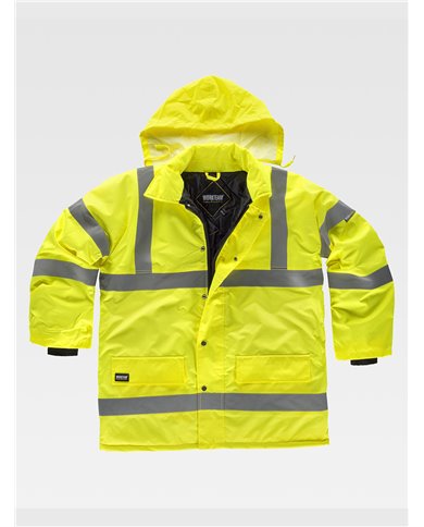 PARKA IMBOTTITO ALTA VISIBILITA CLASSE 3
