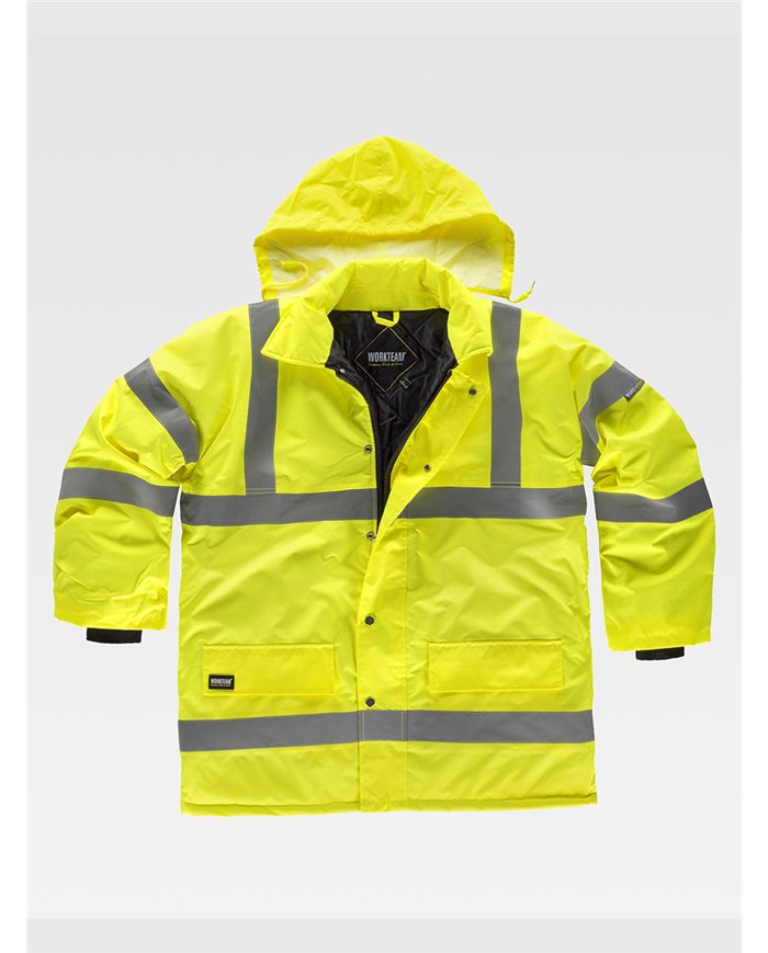 PARKA IMBOTTITO ALTA VISIBILITA CLASSE 3